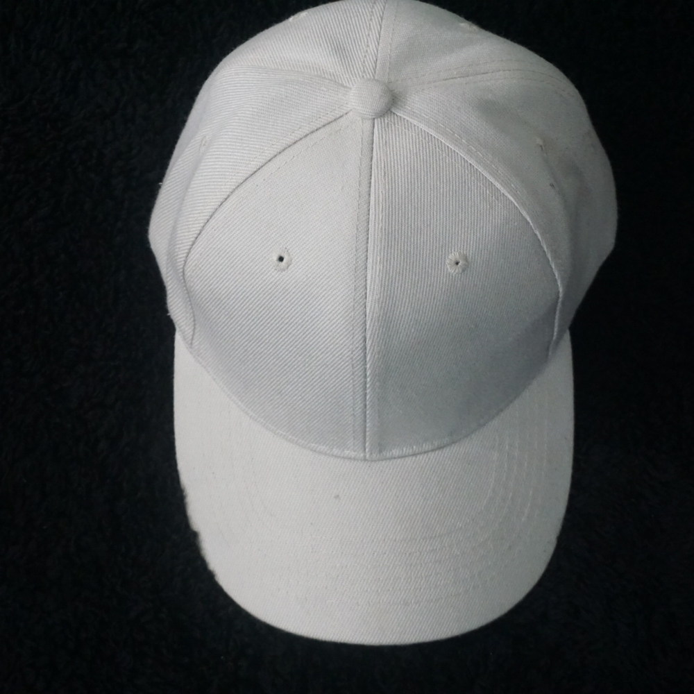 Beige Polyester Hat - image 2